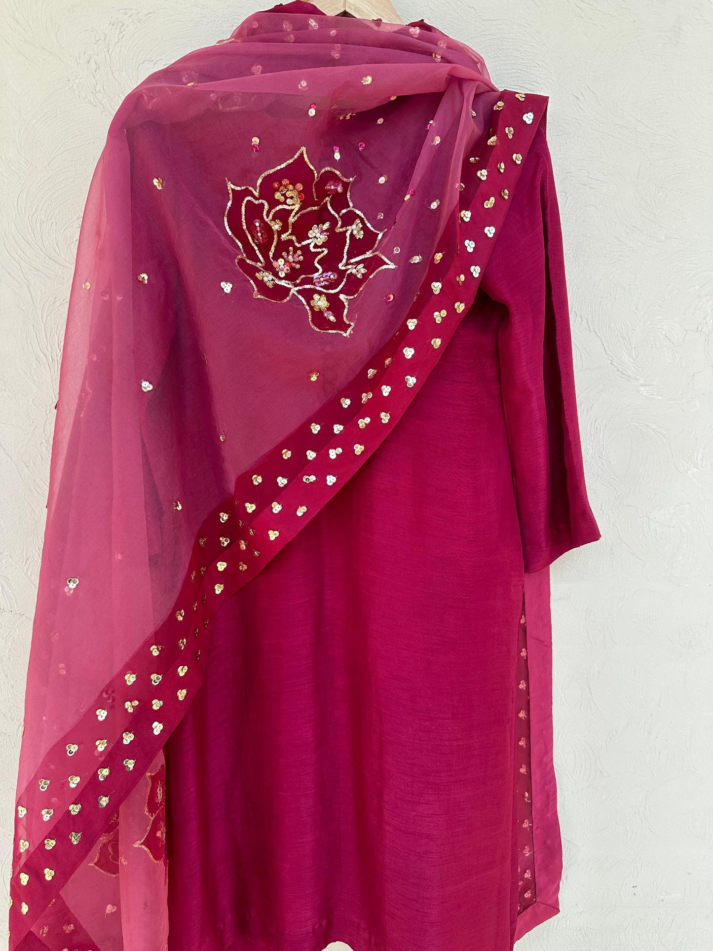 Formal Fuchsia Diamanté